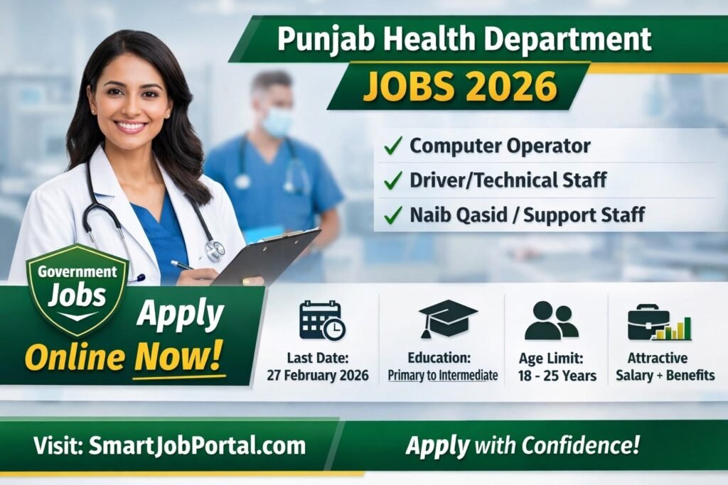 Punjab Health Department Jobs