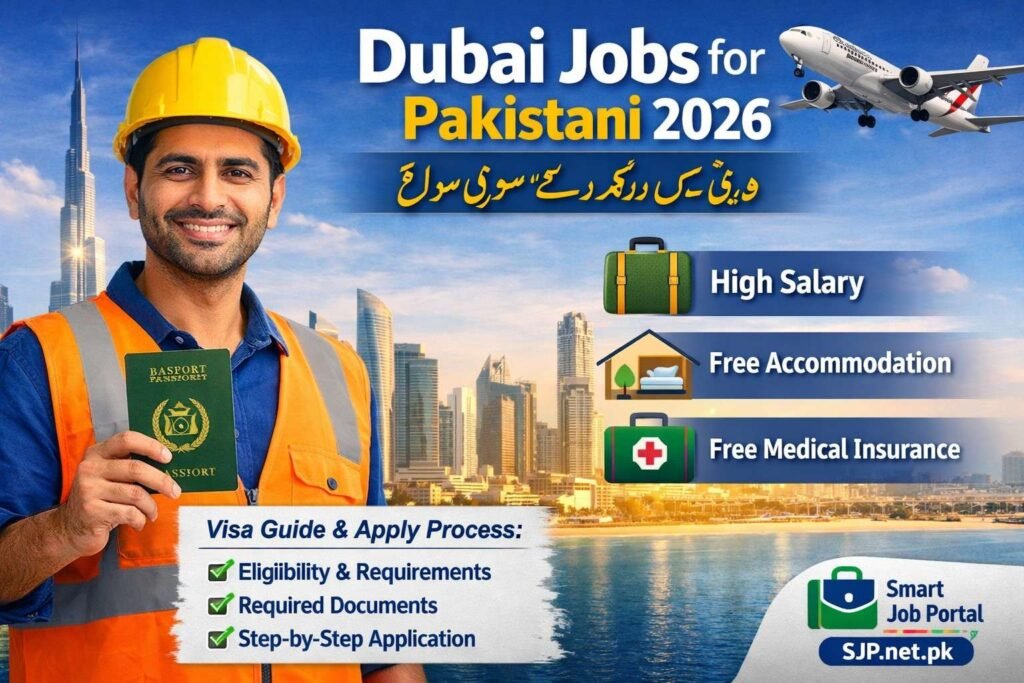 Dubai job visa for Pakistani