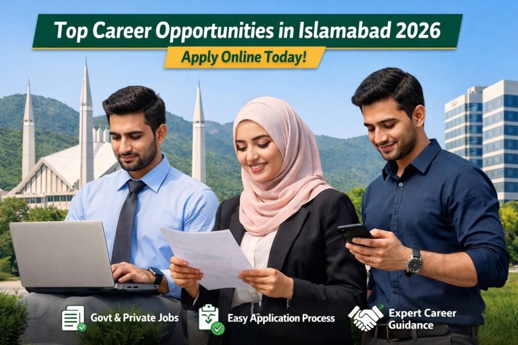 career opportunities in Islamabad