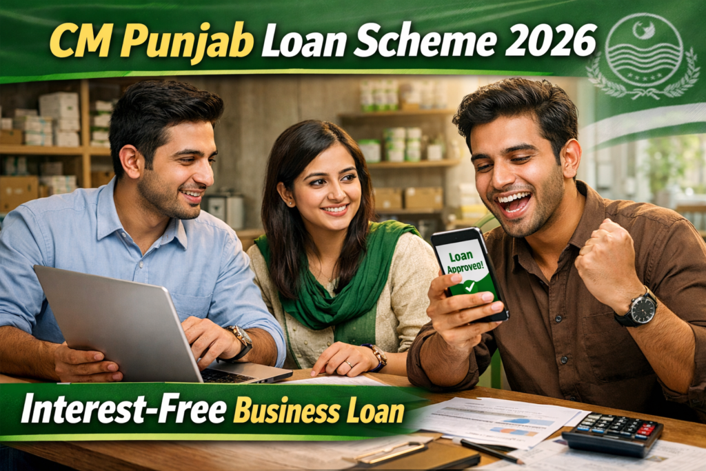 CM Punjab Loan Scheme 2026 – Apply Online for Interest-Free Business Loan