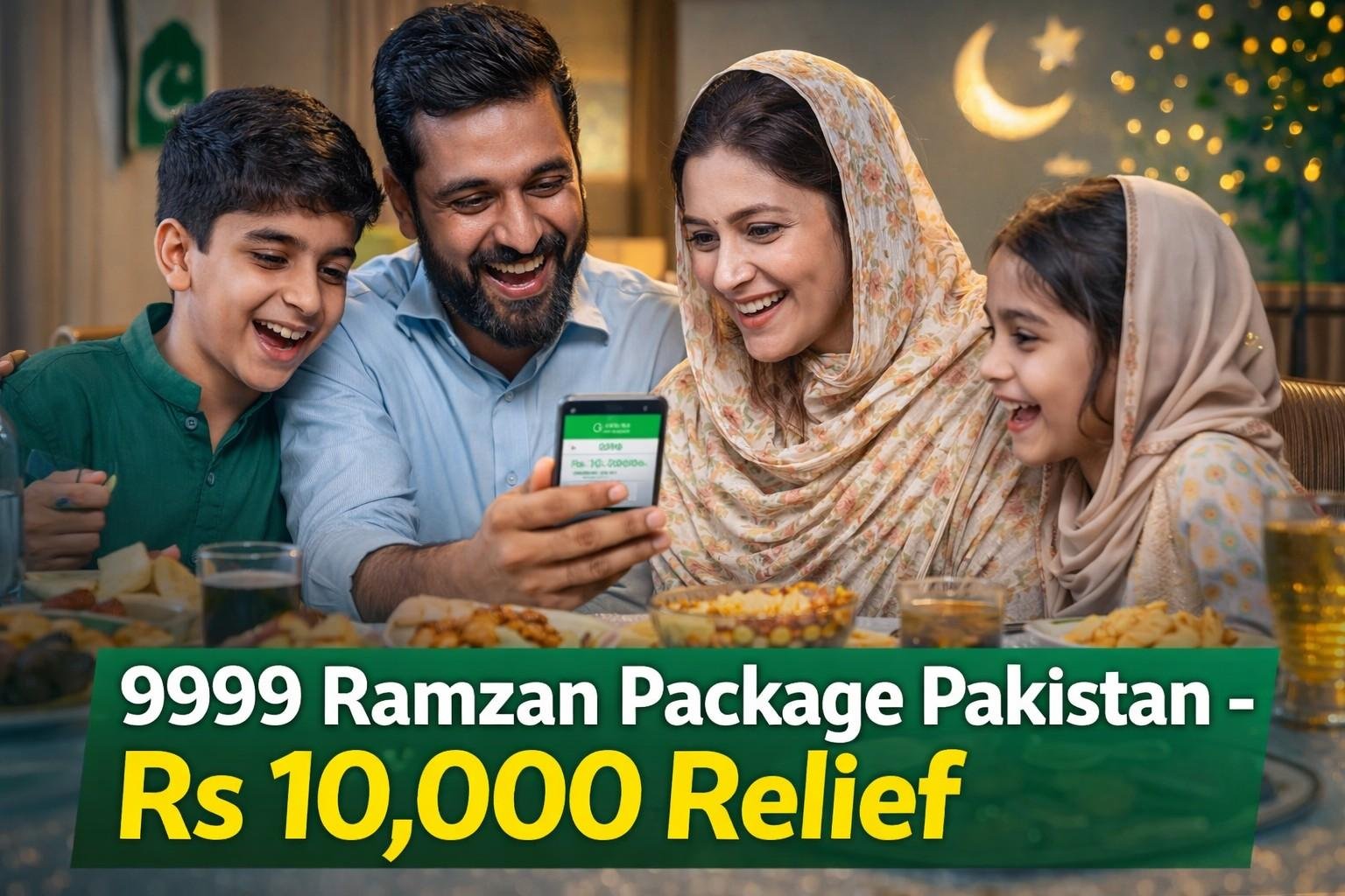 9999 Ramzan Package Pakistan Rs 10000 Relief