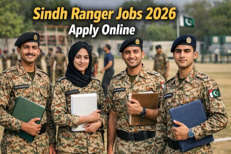 Sindh Ranger Jobs 2026 Apply Online Pakistan Recruitment