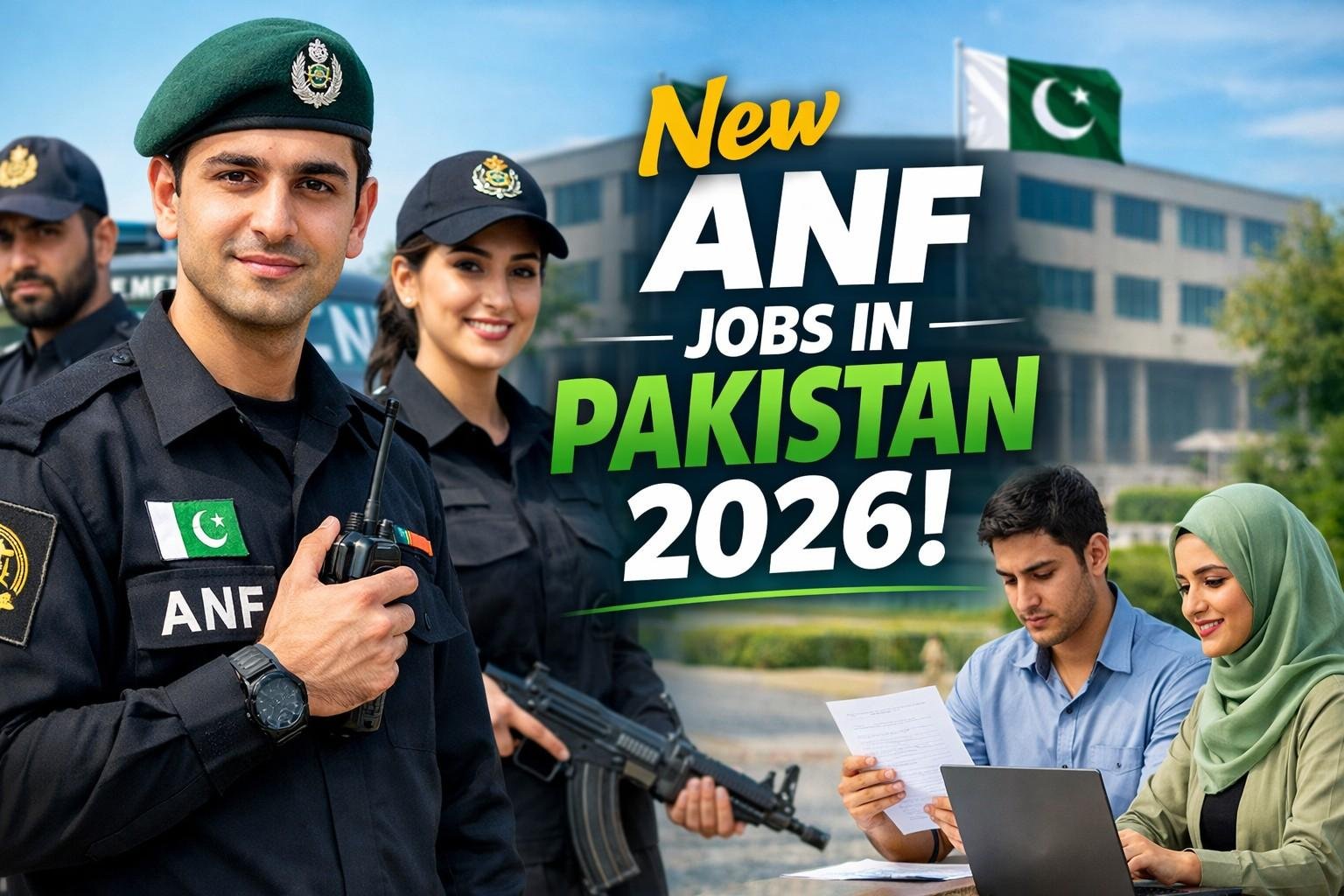 New Jobs in Anti Narcotics Force Pakistan 2026 – ANF Jobs Apply Online | SJP